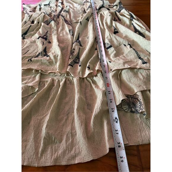 Poliana Plus Eiffel Tower Print Travel Kimono-Cardigan SZ 3X - Picture 8 of 10